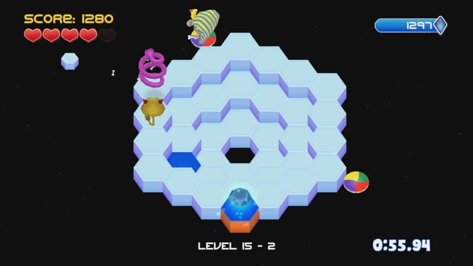 Скриншот 3 из Q*bert Rebooted: The Xbox One @!#?@! Edition