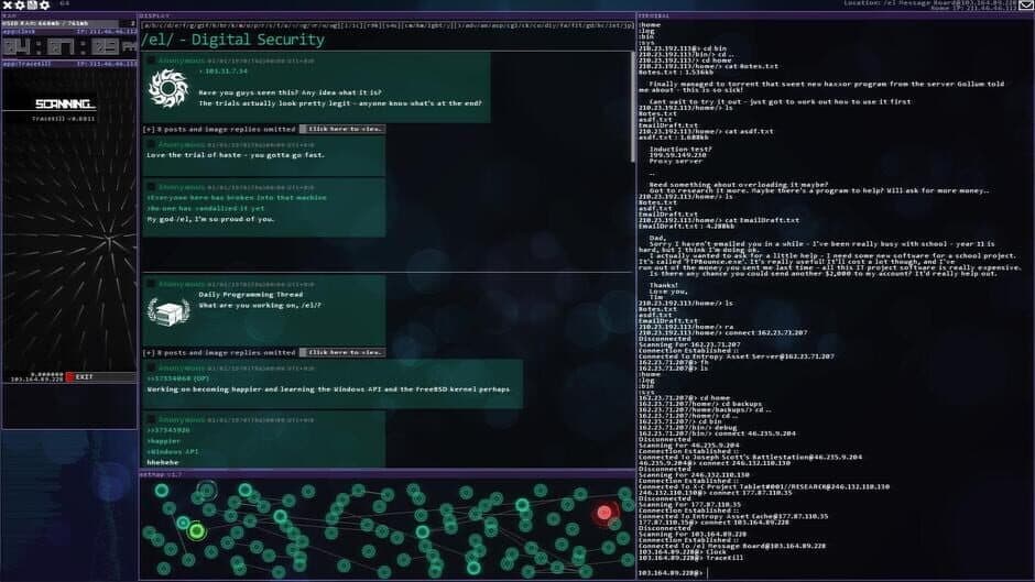 Скриншот 3 из Hacknet