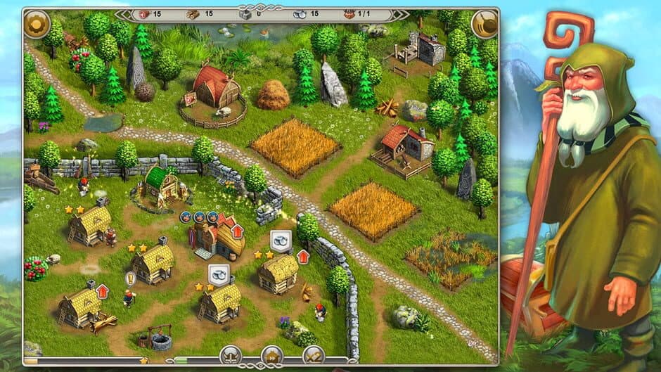 Скриншот 4 из Viking Saga: The Cursed Ring
