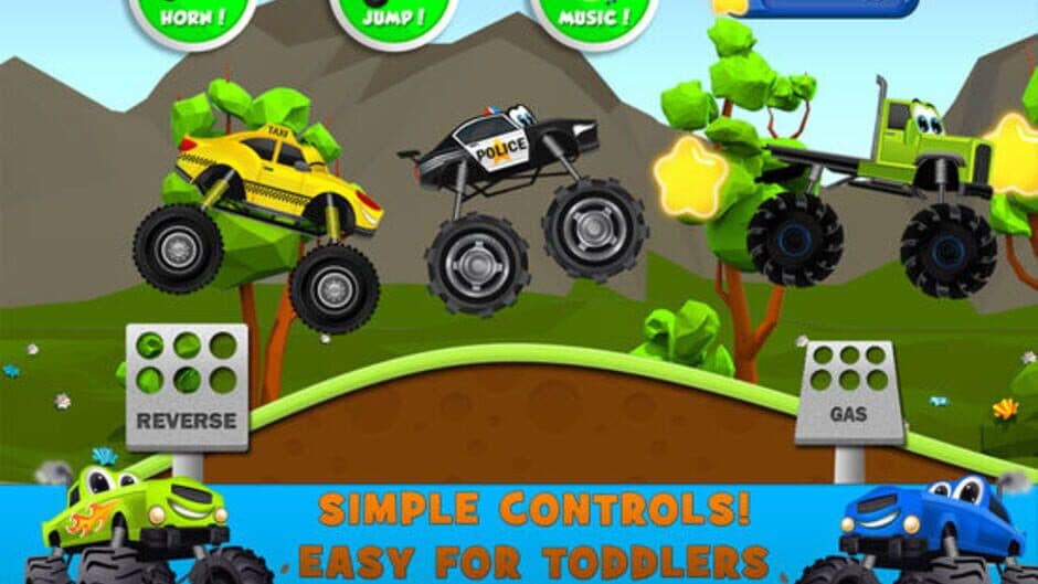 Скриншот 9 из Monster Trucks Kids Racing Game