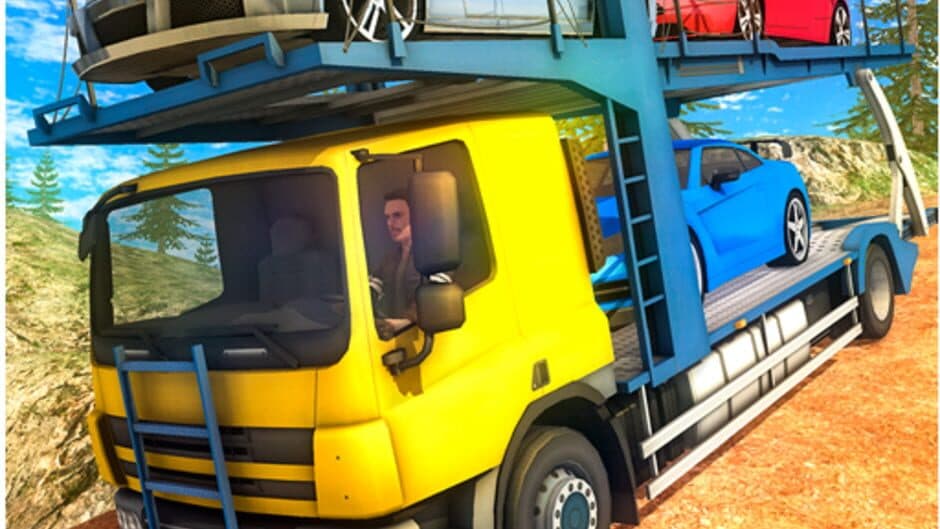 Скриншот 5 из John: Car Transporter Truck 3D