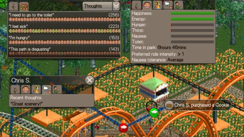 Скриншот 11 из RollerCoaster Tycoon Classic