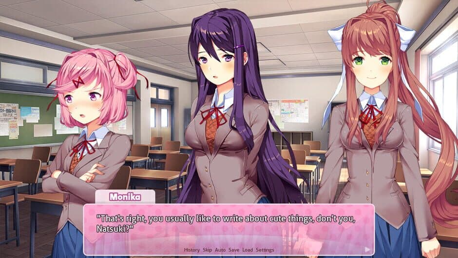 Скриншот 9 из Doki Doki Literature Club!