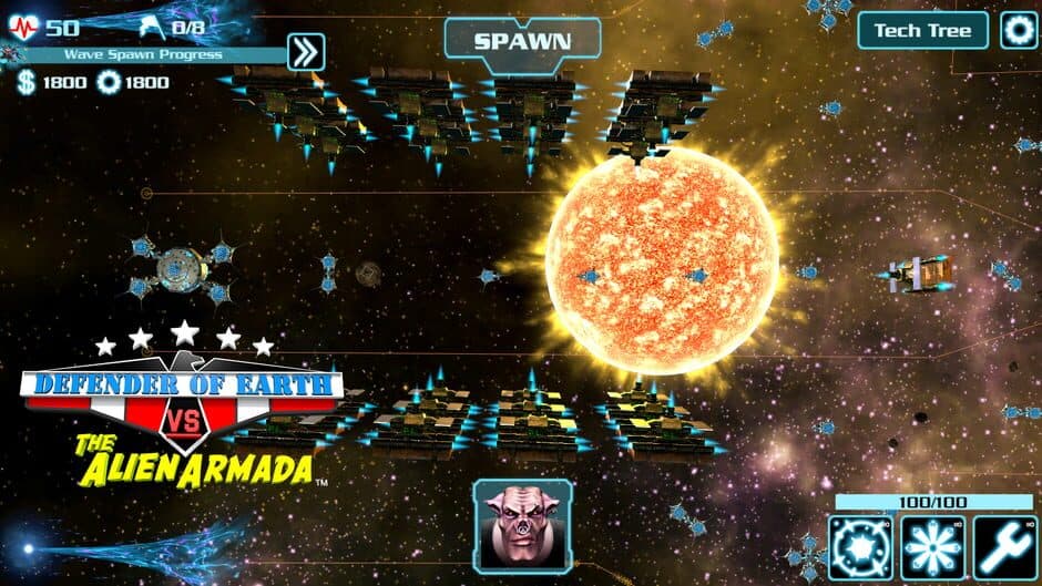 Скриншот 4 из Defender of Earth vs. The Alien Armada