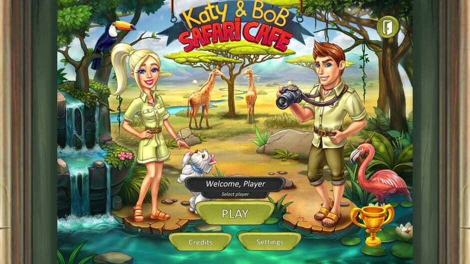 Скриншот 2 из Katy and Bob: Safari Cafe