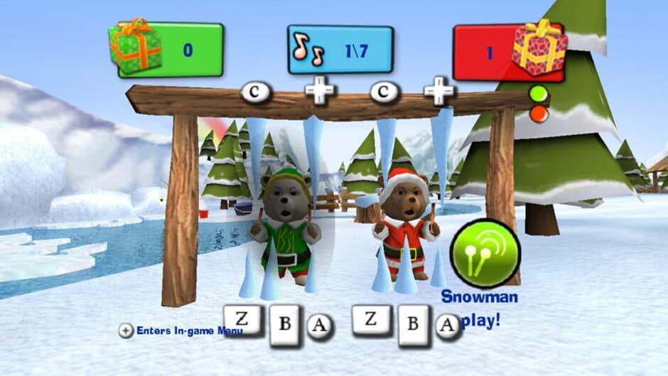 Скриншот 4 из Hubert the Teddy Bear: Winter Games