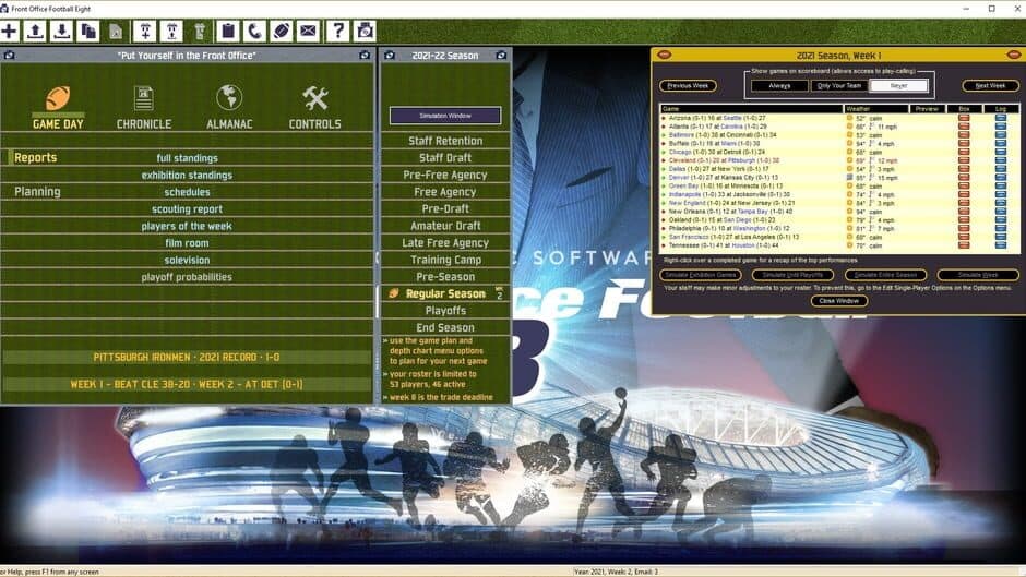 Скриншот 3 из Front Office Football Eight