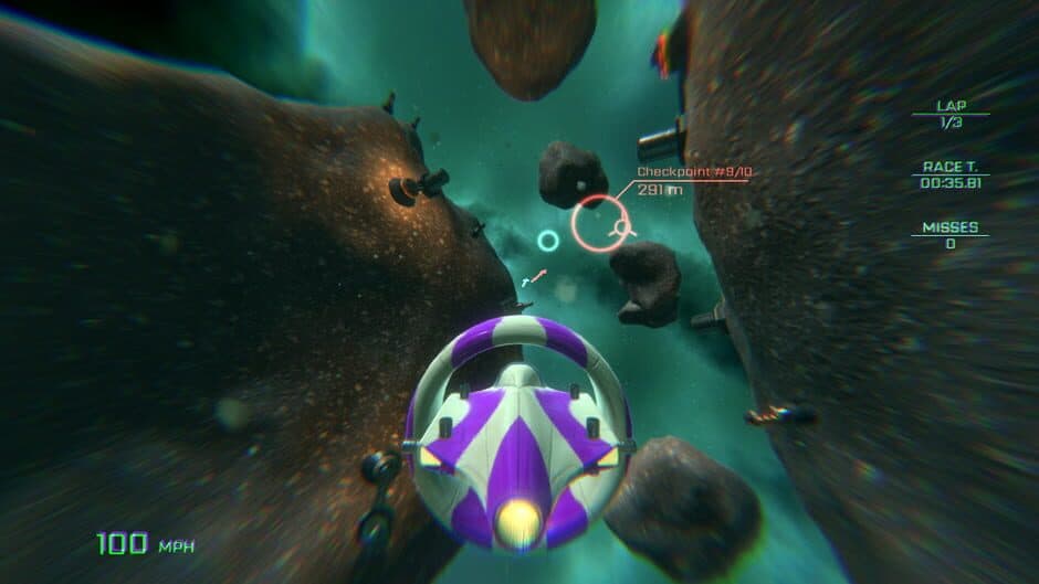 Скриншот 1 из VSR: Void Space Racing