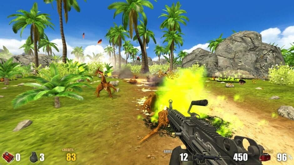 Скриншот 3 из Action Alien: Tropical Mayhem