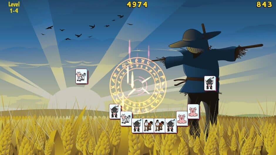 Скриншот 1 из Barnyard Mahjong 3