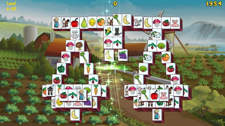 Скриншот 5 из Barnyard Mahjong 3