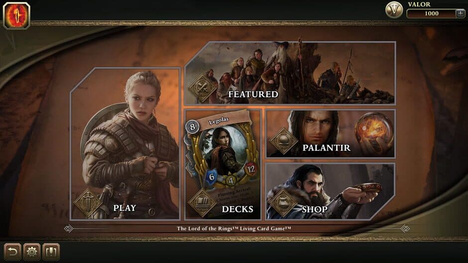 Скриншот 4 из The Lord of the Rings: Adventure Card Game