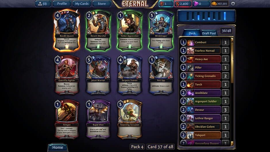 Скриншот 3 из Eternal Card Game