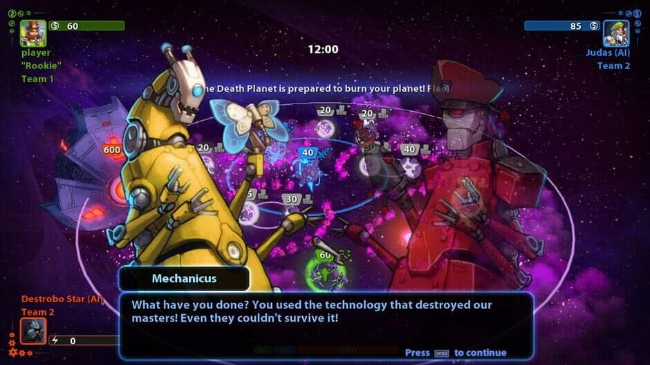 Скриншот 1 из Planets Under Attack