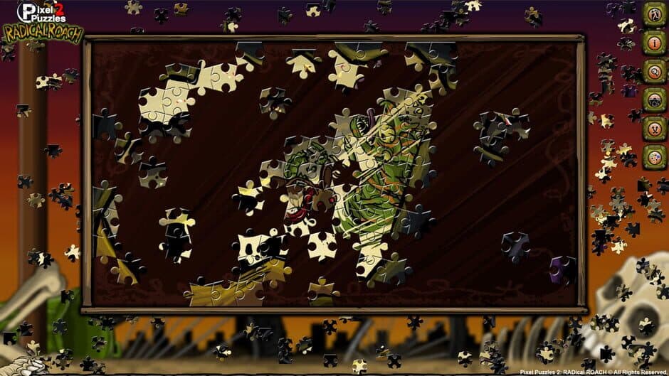 Скриншот 1 из Pixel Puzzles 2: Radical Roach