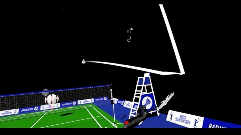 Скриншот 1 из Space Badminton VR