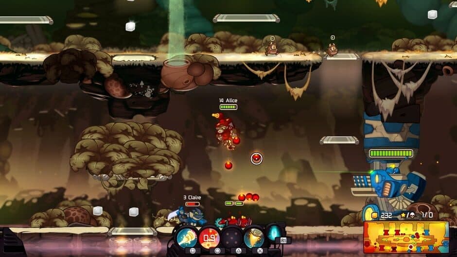 Скриншот 1 из Awesomenauts Assemble!