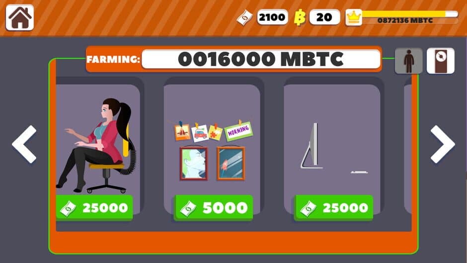 Скриншот 5 из Bitcoin Mining Tycoon