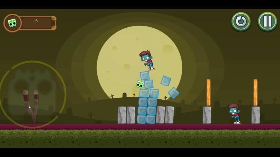 Скриншот 3 из SlingSkull Zombies: Graveyard Shift