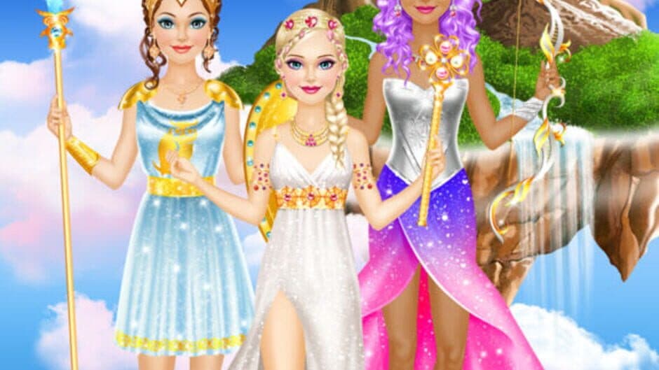Скриншот 4 из Fantasy Princess - Girls Makeup & Dress Up Games