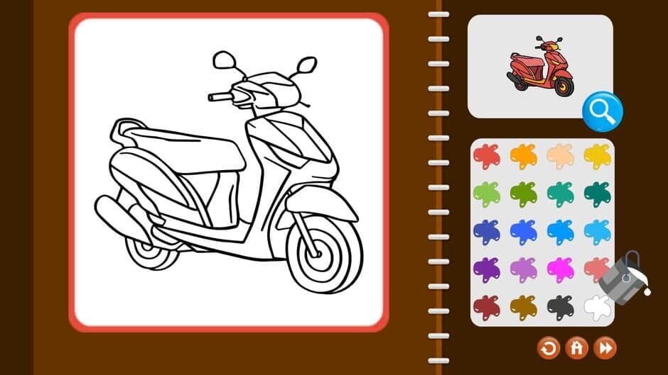 Скриншот 1 из My Coloring Book: Transport