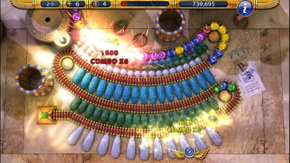 Скриншот 3 из Luxor 2 HD
