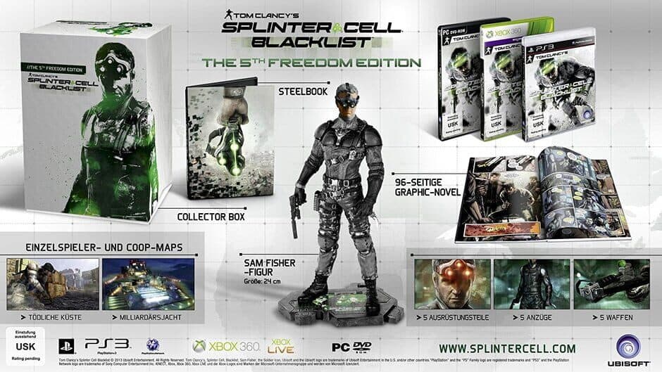 Скриншот 1 из Tom Clancy's Splinter Cell: Blacklist - 5th Freedom Edition