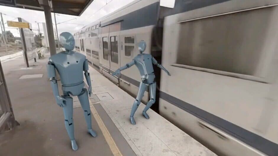 Скриншот 2 из Face au train