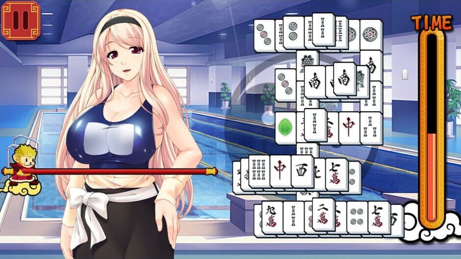 Скриншот 3 из Pretty Girls Mahjong Solitaire