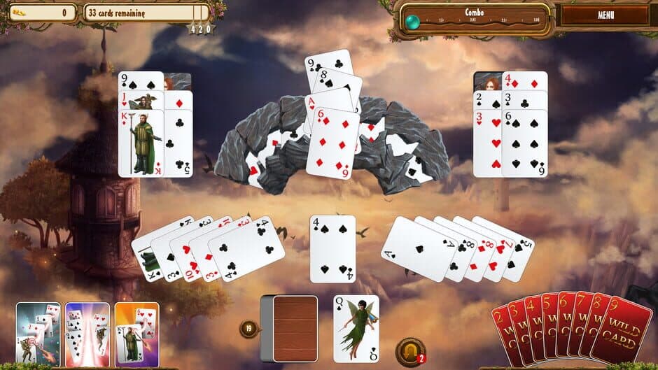 Скриншот 2 из Fantasy Quest Solitaire
