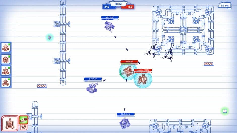 Скриншот 2 из Scribbled Arena