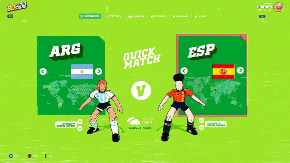 Скриншот 2 из '90s Football Stars