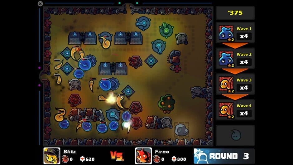 Скриншот 5 из Fire With Fire: Online Tower Attack and Defense