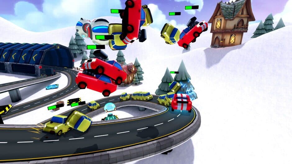 Скриншот 3 из Evil Robot Traffic Jam HD