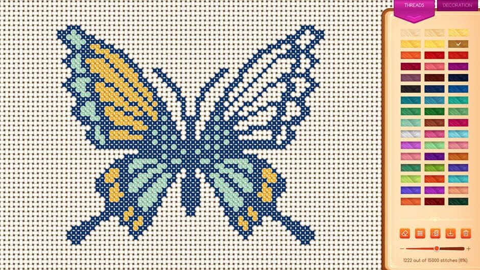 Скриншот 1 из Cross-Stitch Puzzle