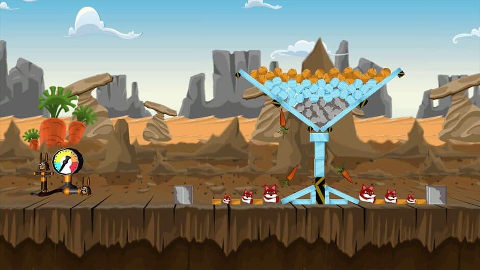 Скриншот 2 из Angry Bunnies: Colossal Carrot Crusade