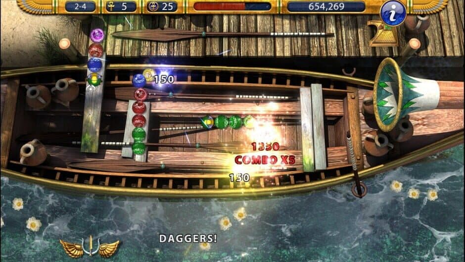 Скриншот 4 из Luxor 2 HD
