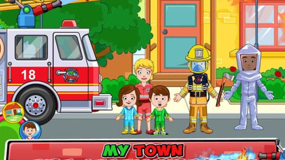 Скриншот 4 из My Town: Fire station Rescue