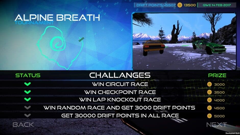 Скриншот 3 из Frozen Drift Race