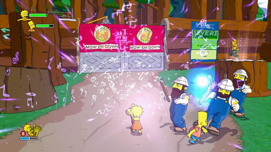 Скриншот 3 из The Simpsons Game
