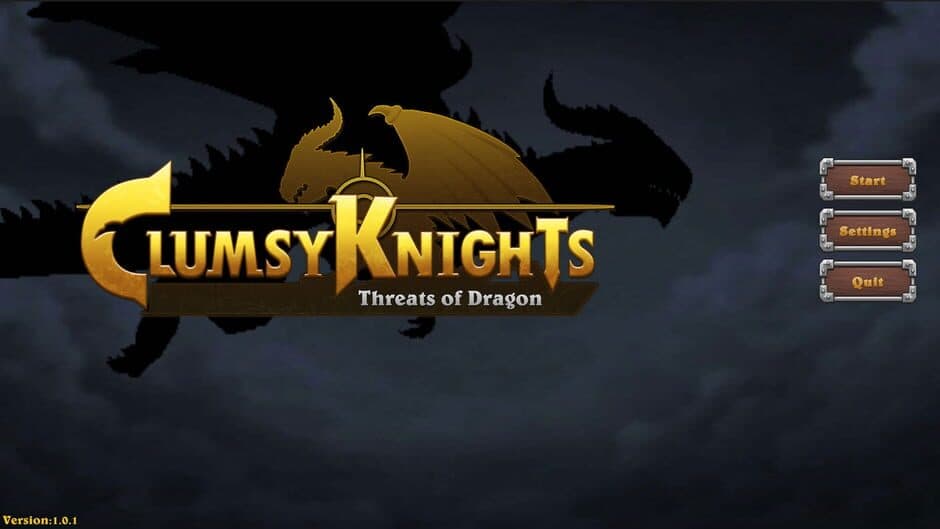 Скриншот 2 из Clumsy Knights : Threats of Dragon