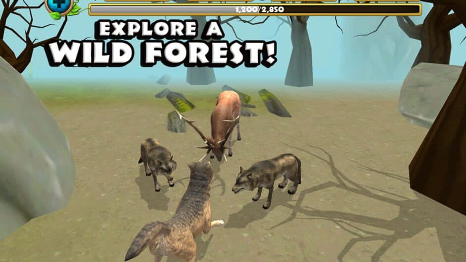 Скриншот 1 из Wildlife Simulator: Wolf