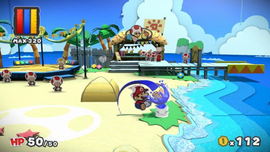 Скриншот 1 из Paper Mario: Color Splash