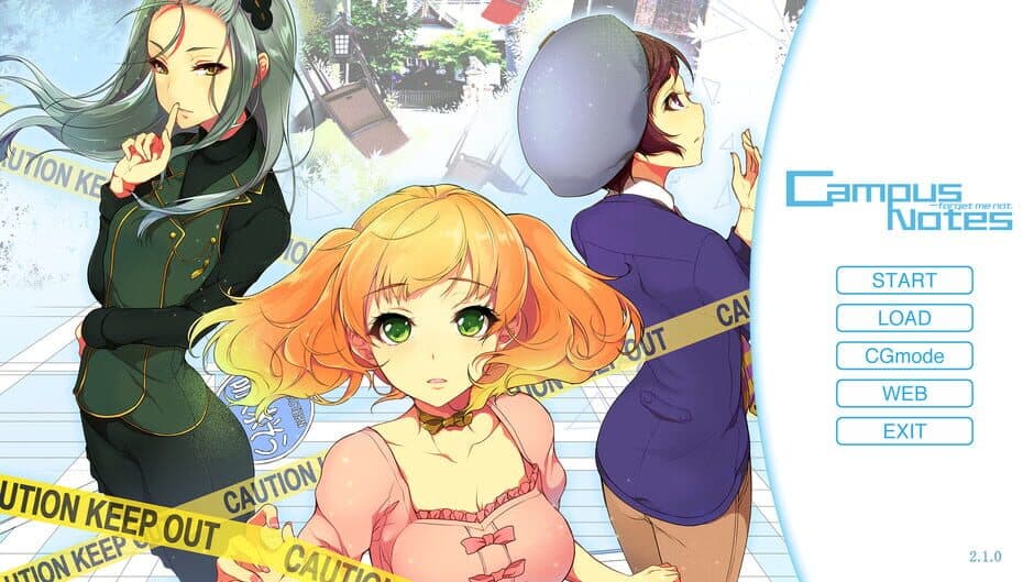 Скриншот 1 из Campus Notes: Forget Me Not.