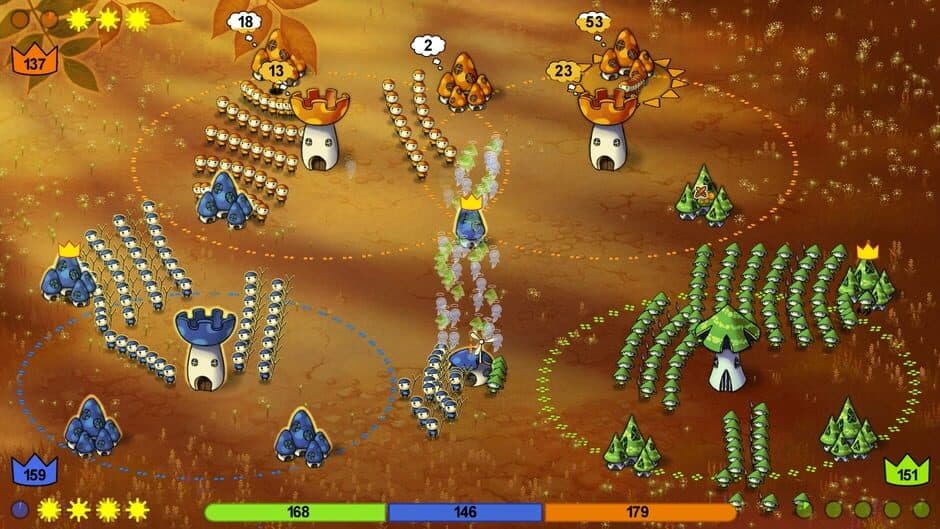 Скриншот 2 из Mushroom Wars