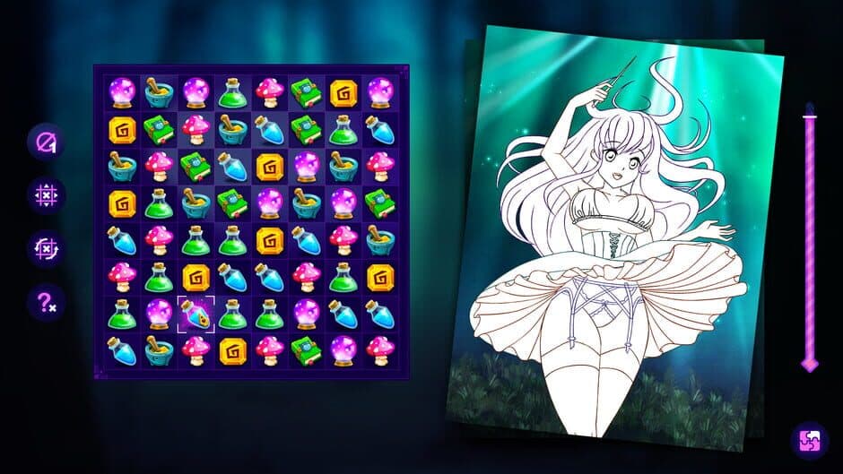 Скриншот 4 из Keyhole Spy: Naughty Witches