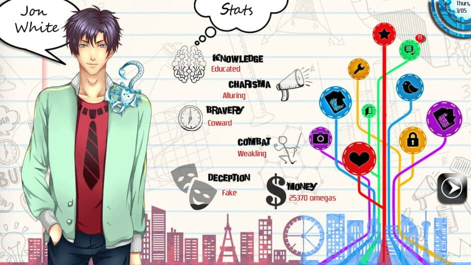 Скриншот 1 из Amplitude: A Visual Novel