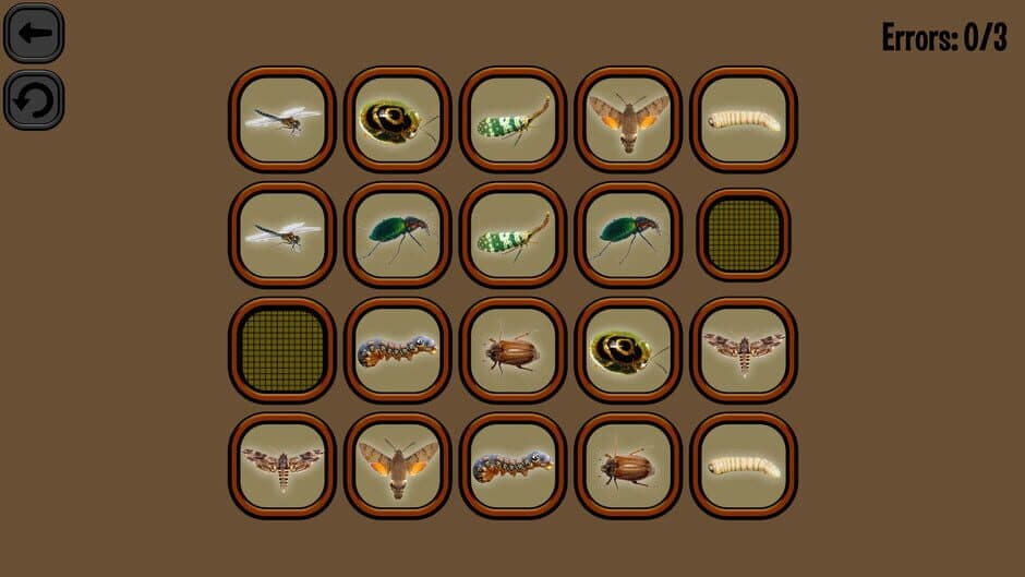 Скриншот 4 из Animals Memory: Insect