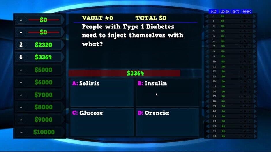 Скриншот 4 из Trivia Vault: Health Trivia Deluxe