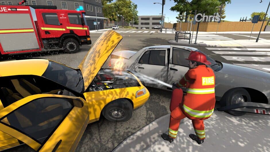 Скриншот 2 из Flashing Lights: Police Fire EMS